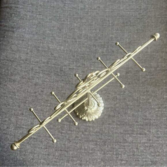 Metallic Jewelry Tree Stand / Organizer - Picture 3 of 7